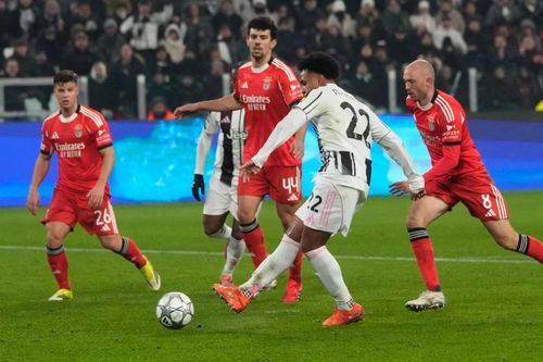 Juventus thắng thuyết phục Benfica tại Champions League