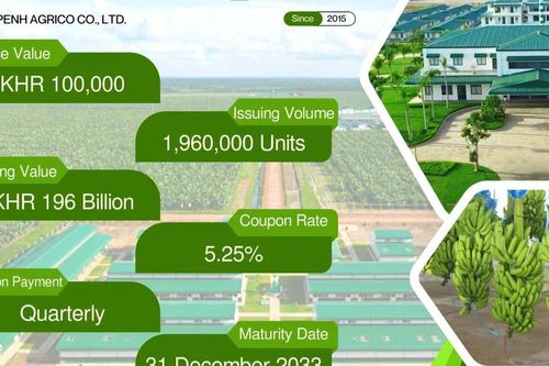 Công ty con của THACO Agri niêm yết trái phiếu 50 triệu USD tại Sở Giao dịch Chứng khoán Campuchia