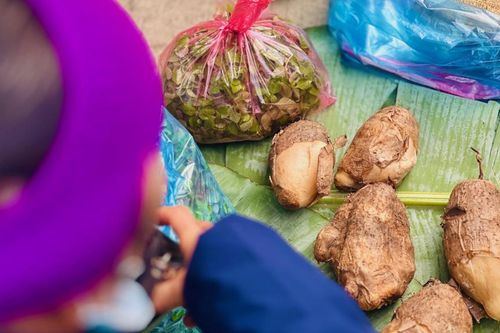 Củ từ - món ăn mộc mạc dung dị ấm áp