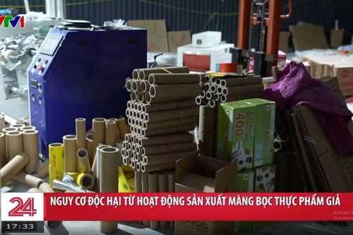 Phát hiện cơ sở sản xuất màng bọc thực phẩm giả chứa chất cấm ở Hà Nội: Cảnh báo nguy hiểm từ chuyên gia