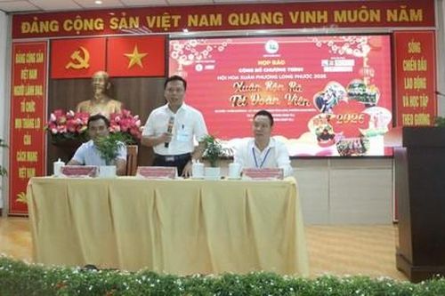 Hội Hoa xuân phường Long Phước 2026 có quy mô hơn 200 gian hàng