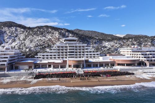 Thêm resort mới trên bờ biển Triều Tiên