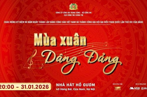 'Mùa xuân dâng Đảng' chào mừng thành công Đại hội XIV của Đảng