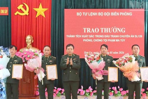 Sơn La trao thưởng các tập thể có thành tích xuất sắc trong chuyên án SL126
