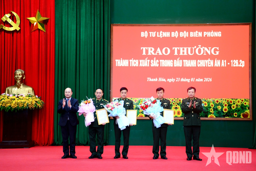 Thanh Hóa: Khen thưởng lực lượng đấu tranh thành công Chuyên án A1-126.2p