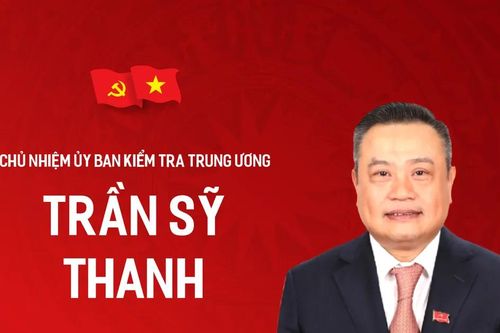 Đồng chí Trần Sỹ Thanh tiếp tục được bầu làm Chủ nhiệm Ủy ban Kiểm tra Trung ương Đảng khóa XIV