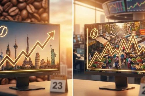 Giá cà phê hôm nay 23/1/2026: Dự báo bật tăng trở lại