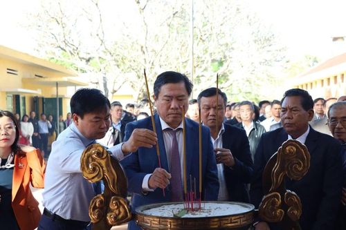 Tri ân các chiến sĩ cách mạng tại 'địa chỉ đỏ' Nhà đày Buôn Ma Thuột