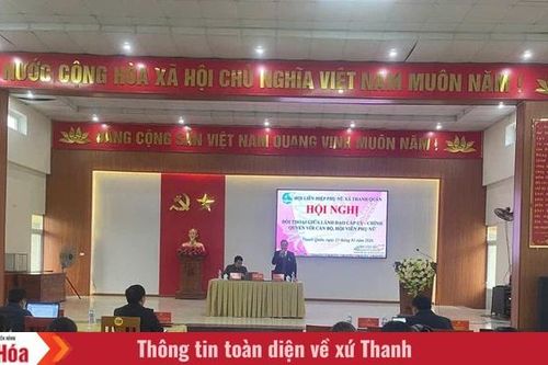 Đối thoại giữa người đứng đầu cấp ủy, chính quyền với cán bộ hội viên, phụ nữ năm 2026
