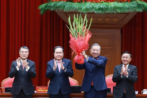 Đồng chí Tô Lâm được bầu giữ chức Tổng Bí thư Ban Chấp hành Trung ương Đảng khóa XIV
