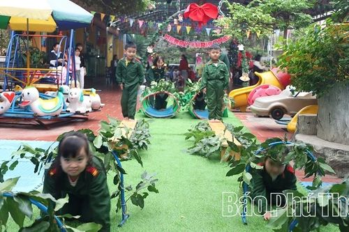 Trường Mầm non Sao Mai gieo nền tảng vững chắc cho trẻ thơ