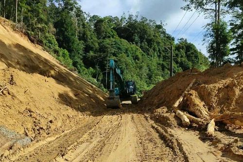 Quảng Ngãi: Vướng mặt bằng, dự án nâng cấp tỉnh lộ 1.300 tỷ đồng thi công chậm tiến độ