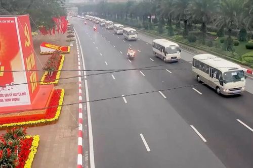 Camera AI tạo làn sóng giao thông xanh phục vụ Đại hội XIV