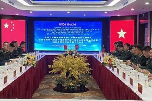 Hội đàm các Đồn Biên phòng tỉnh Cao Bằng, Tuyên Quang (Việt Nam) và Trạm hội ngộ Bộ đội biên phòng Tịnh Tây, Quảng Tây (Trung Quốc)