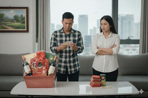 Vợ đòi biếu Tết nhà ngoại nhiều hơn 'vì ông bà nội ở quê tiêu gì đến tiền'