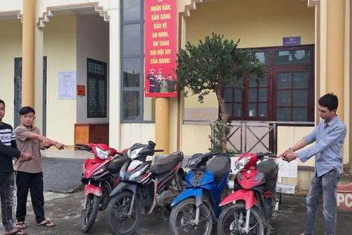 Đà Nẵng: Triệt phá nhóm trộm xe máy, thu giữ 4 tang vật