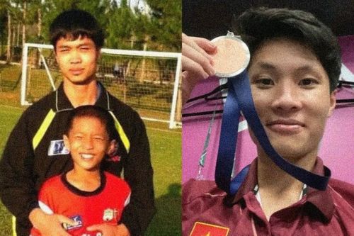 Bức ảnh Công Phượng và em họ ở U23 Việt Nam gây chú ý