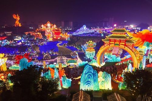 Lễ hội đèn lồng rực sáng quốc tế trước thềm Tết Nguyên đán tại Trung Quốc