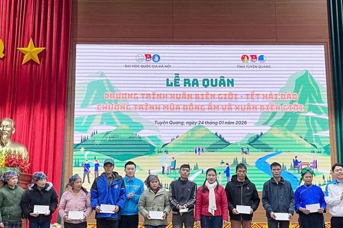 Tuyên Quang ra quân chương trình tình nguyện Xuân biên giới-Tết hải đảo
