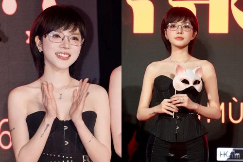 Xuất hiện tại buổi ra mắt phim, ca sĩ LyLy đẹp tựa búp bê