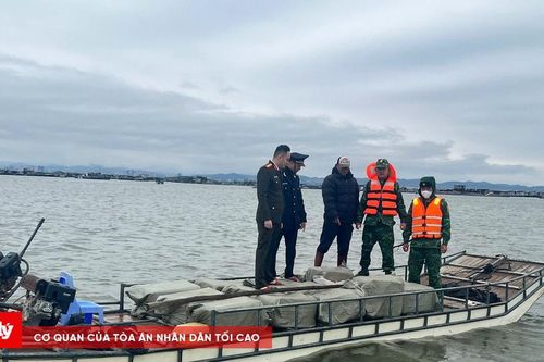 Phát hiện 800kg nầm lợn đông lạnh trên vùng biển Móng Cái