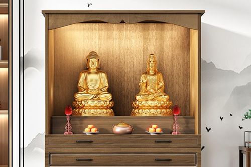 Bí quyết bố trí không gian thờ tự trong nhà ở hiện đại, giữ sự trang nghiêm