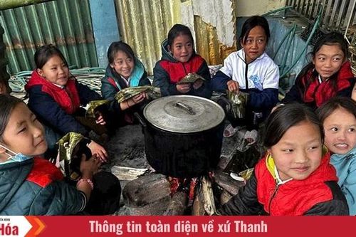 Ngày đông đến trường của học sinh vùng cao