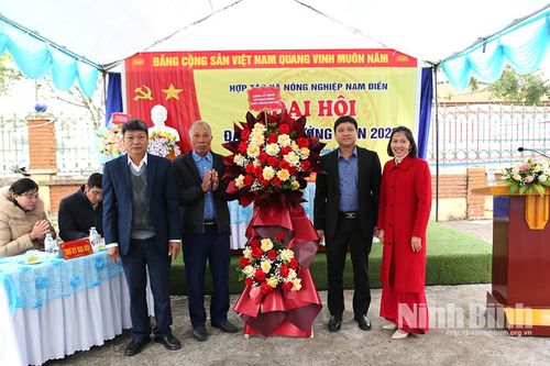 HTX Sản xuất, kinh doanh dịch vụ nông nghiệp Nam Điền tổ chức Đại hội đại biểu thường niên năm 2026