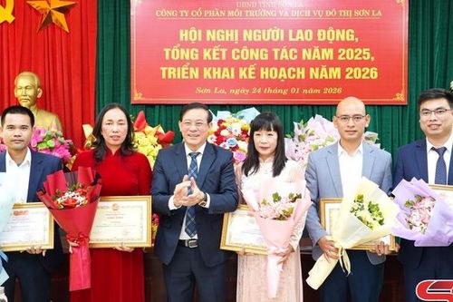 Công ty cổ phần Môi trường và Dịch vụ đô thị Sơn La triển khai nhiệm vụ năm 2026