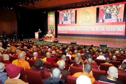 Ấn Độ: Phái đoàn GHPGVN tham dự Hội nghị Thượng đỉnh Phật giáo toàn cầu lần thứ 2