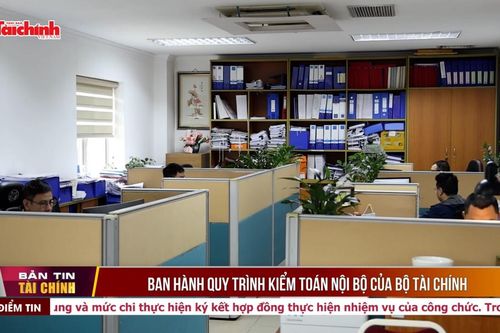 Ban hành Quy trình kiểm toán nội bộ của Bộ Tài chính
