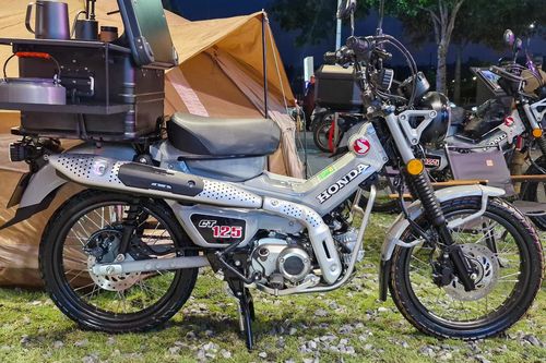 Honda CT125 tại Việt Nam gặp lỗi trục bánh trước