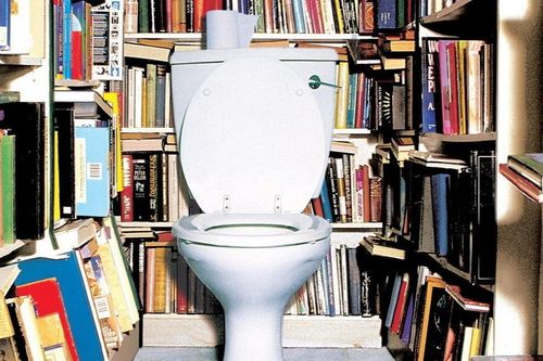 Có nên đặt thư viện trong toilet?