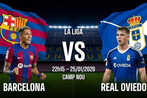 Nhận định dự đoán Barcelona vs Real Oviedo (22h15, 25/1, Camp Nou)