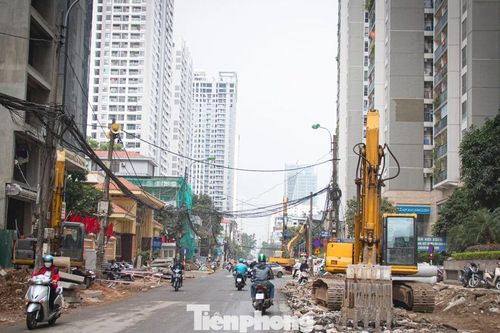Dự án mở rộng đường Nguyễn Tuân vẫn còn vướng mắc về mặt bằng