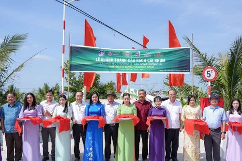 Khánh thành cầu nối yêu thương số 114 tại Cà Mau