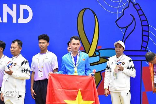 Cờ vua dẫn đầu thành tích huy chương của đoàn Việt Nam tại ASEAN Para Games 13