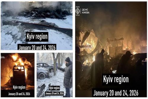 Gần một triệu người ở Kiev không có điện giữa băng giá sau cuộc tấn công của Nga