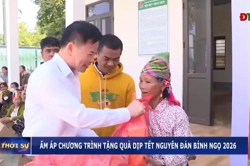 Ấm áp chương trình tặng quà dịp Tết Nguyên đán Bính Ngọ 2026