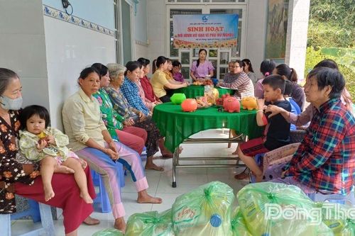 Xã Mỹ An Hưng: Hiệu quả từ mô hình 'Hũ gạo vì phụ nữ nghèo'