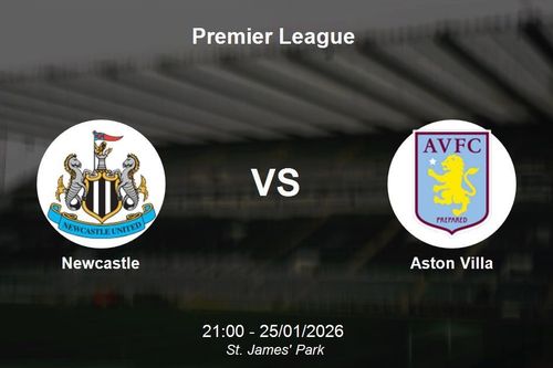 Nhận định Newcastle vs Aston Villa - Premier League: Thử thách tại St. James Park