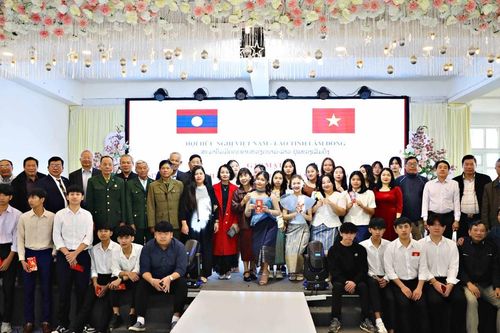 Hội Hữu nghị Việt Nam - Lào Lâm Đồng gặp mặt sinh viên Lào dịp Tết