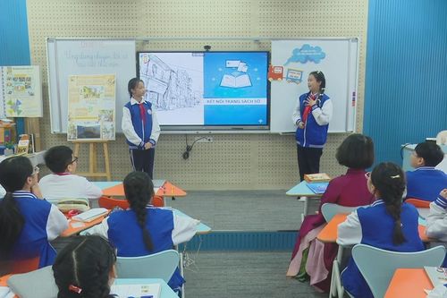 Thư viện số giúp học sinh Hà Nội yêu đọc sách