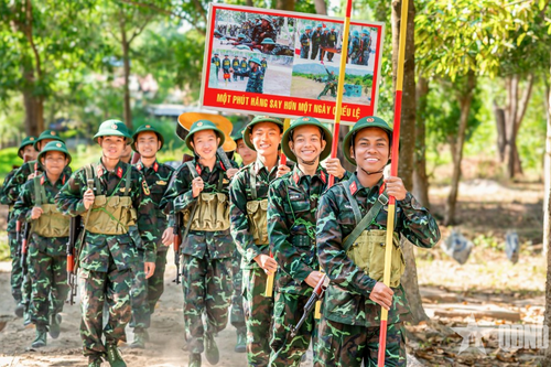 Những dấu mốc trưởng thành của chiến sĩ