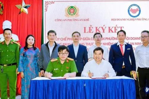 Ký kết quy chế phối hợp giữa lực lượng Công an và cộng đồng doanh nghiệp