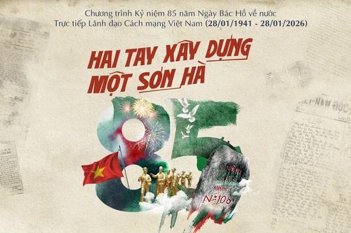 Cầu truyền hình 'Hai tay xây dựng một sơn hà' kết nối 4 điểm cầu lịch sử