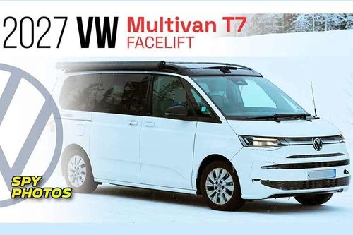 'Tóm gọn' Volkswagen Multivan T7 2027 lộ diện hoàn toàn khi chạy thử