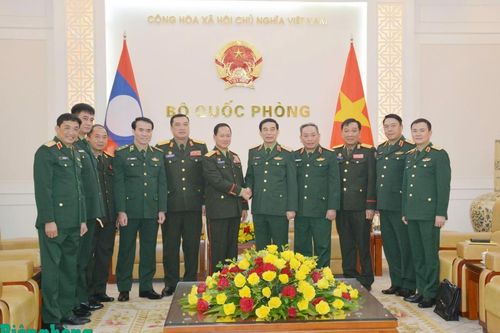 Hợp tác quốc phòng Việt Nam - Lào tiếp tục được triển khai toàn diện, sâu rộng và thực chất