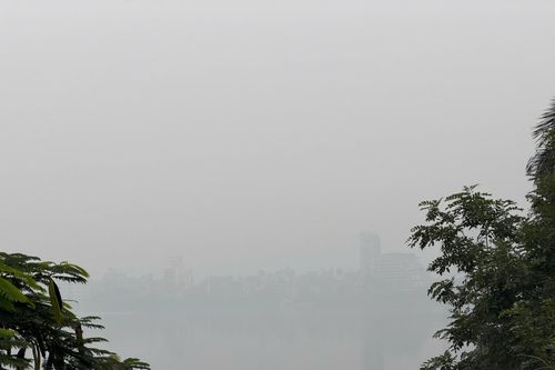 Chất lượng không khí tại Hà Nội tiếp tục suy giảm