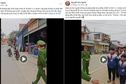 Đại úy Công an xã đưa pháp luật lên Facebook bằng những clip rất 'đời'